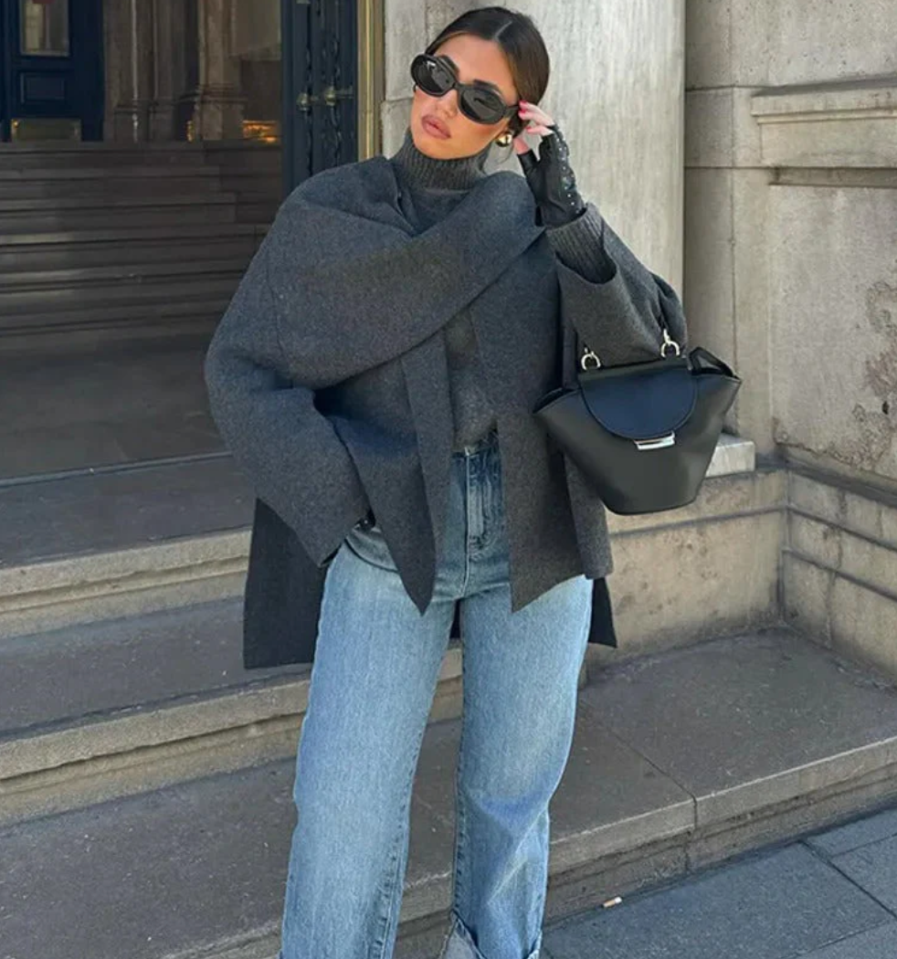 Alyssa ™| Elegante Cape Jas