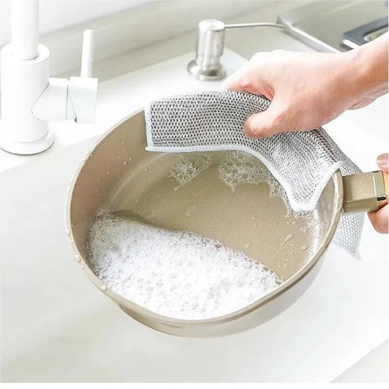 ScrubShine ™ | Sterk als staal, zacht voor je pan!