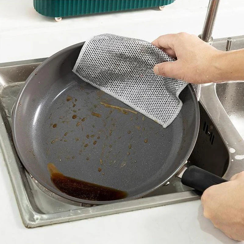 ScrubShine ™ | Sterk als staal, zacht voor je pan!
