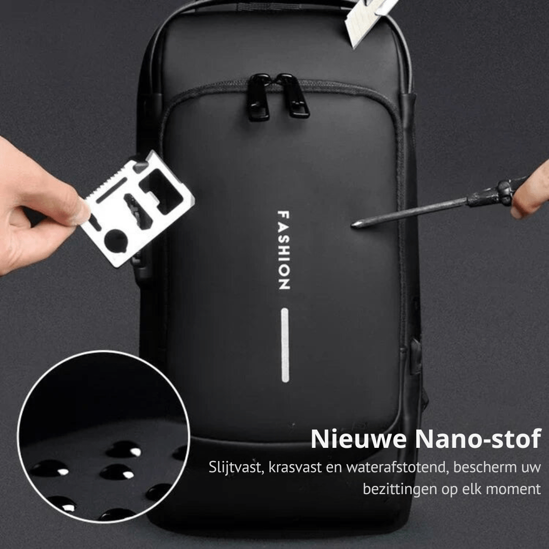 ChargeGuard™ | Oplaadkracht en bescherming in één slimme tas - Midado